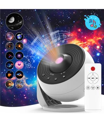 Star Projector Galaxy Night Light HD Lmage Disc Upgraded Planetarium Projector With Remote Control Bluetooth Function For Room