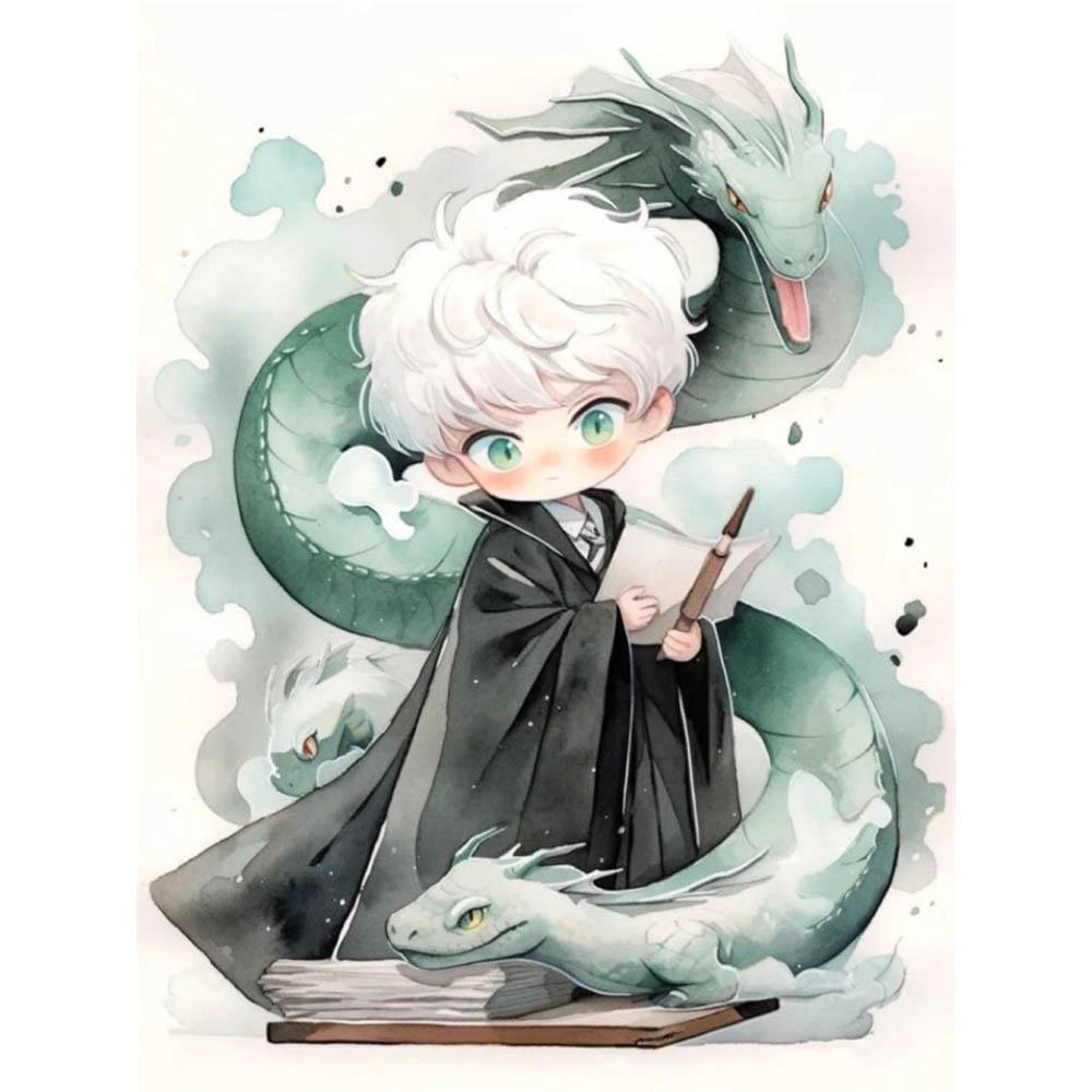 Harry Potter Cartoon Cute Diamond Painting Cross Stitch Kit 5D DIY Art Pattern Pictures Mosaic Embroidery Home Decor Gift