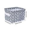 1PC Folding Desktop Storage Box Waterproof Toy Sundries Storage Basket Cosmetic Underwear Storage Office Stationery Organizer