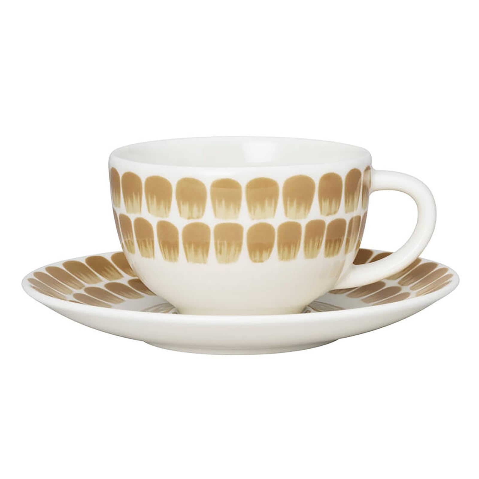 

[Officially Imported] Arabia 24h Tuokio Cup & Saucer, Approx. 260ml, Beige, 1074257