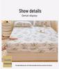 100% Cotton Fitted Sheet: Soft, Printed, Moisture-Wicking, Sweat-Absorbing, Anti-Static Mattress Protector