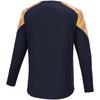 Mizuno Football Wear Long Sleeve Field and Deep XL Shirt, Moisture-Wicking Quick-Drying, Navy, (P2MAA506)