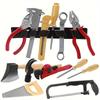 14pcs/set Mini Plastic Engineer Construction Repair Tool Kit Simulation Repair Drill Screwdriver Wrench Screw Hammer ZSY