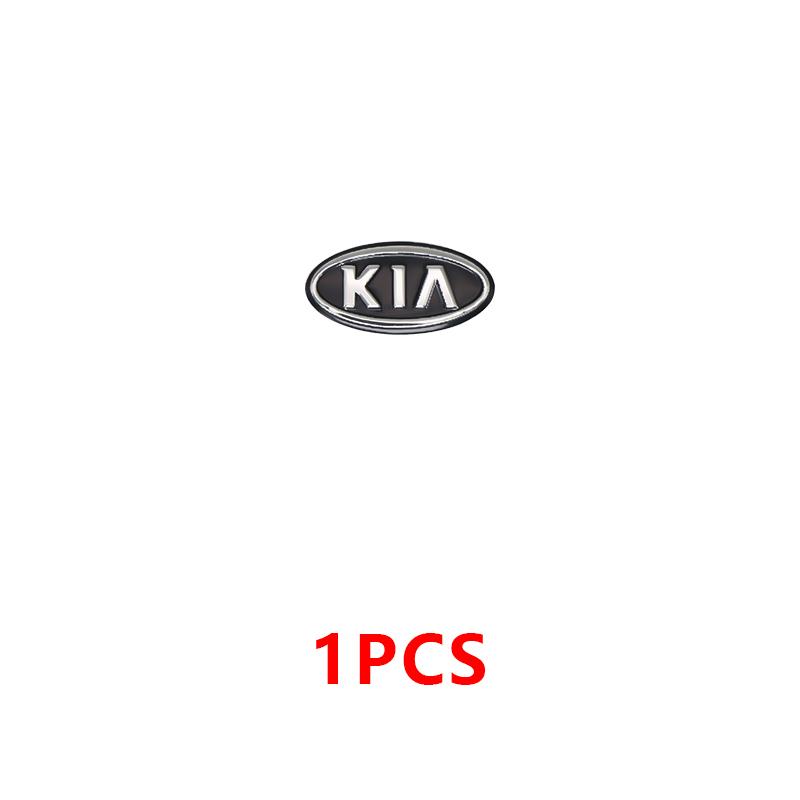 DZMX1 Car Remote Key Emblem Sticker Aluminum Keys Decoration Decal For KIA K9 Sportage Niro K5 Carnival EV6 EV9 EV3 Forte K8 Stinger