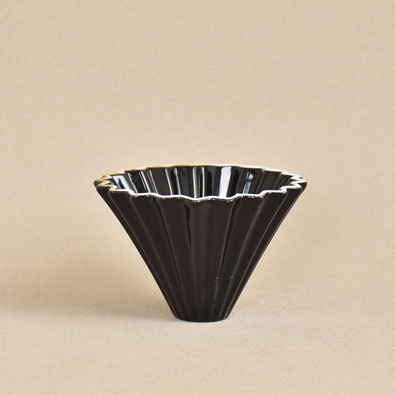 Colorful Macaron V60 Ceramic Origami Pour-Over Coffee Dripper Cup