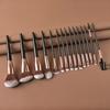 HMU Hot Selling Make up Brushes Black Gold Manufacturers OEM 7 10 15 Pcs Makeup Brush Set With Case