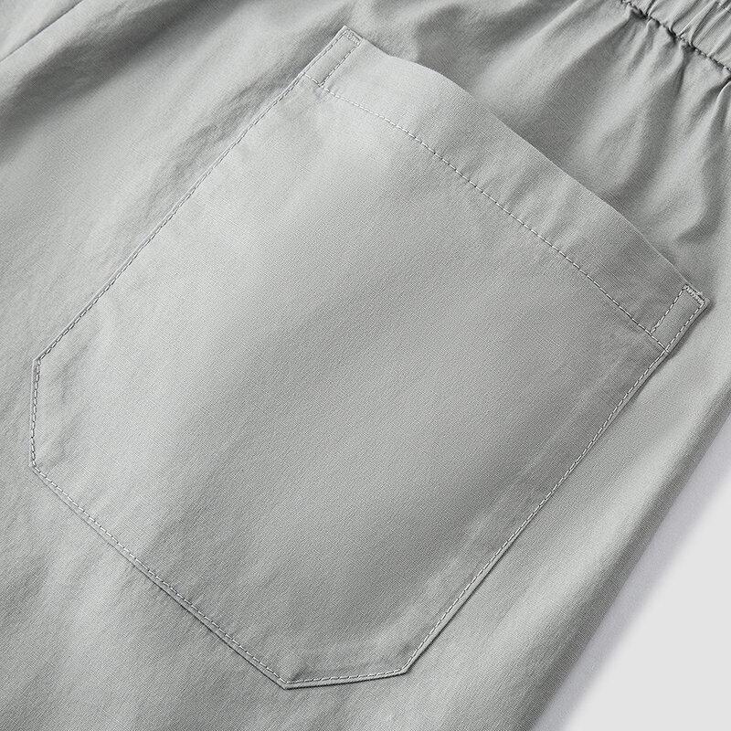 Semir Men's Casual Pure Color Five-Point Shorts