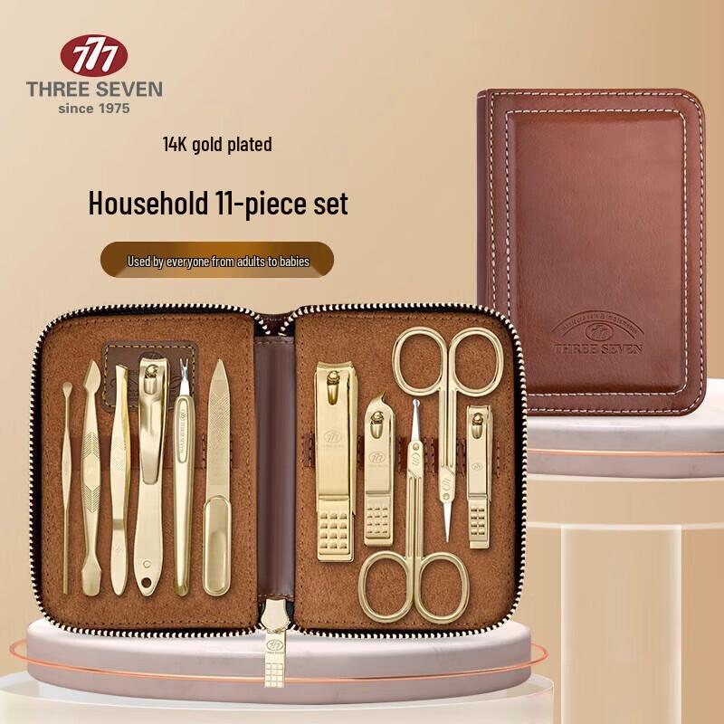 THREE SEVEN 11-Piece Nail Clipper Set