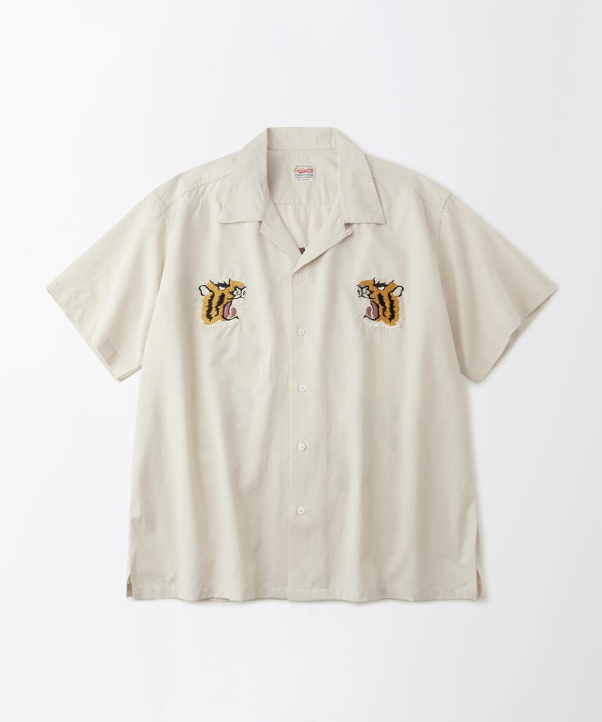 OUTSTANDING Vintage Souvenir Half Shirt_Ivory