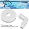 Plate With Elbow Skimmer Plate Plate With Elbow 15CM 90° Elbow Adapter Garden Pool Adapter Connector Pool Skimmer