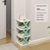 Compact Lightweight Shoe Rack: Space-Saving, Removable Storage for Dorms & Indoor Use