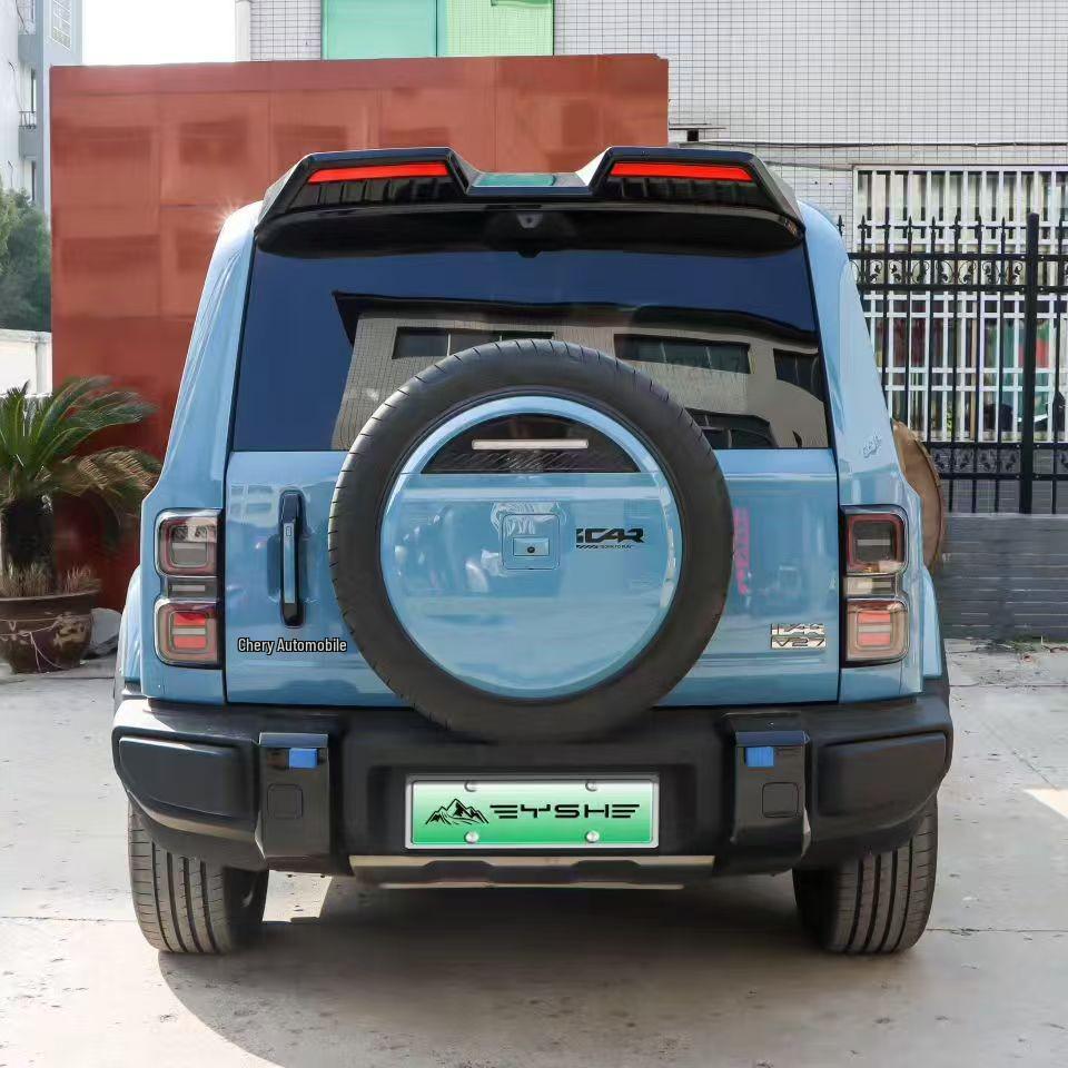 Chery iCAR V27 Sport Rear Spoiler Wing and Wind Deflector Modification Kit