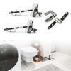 Toilet Bowl Repair Set Toilet Fixture Mounting Set Hardware Set Bathroom Toilet Replacement Set Toliet Hinges/Screws