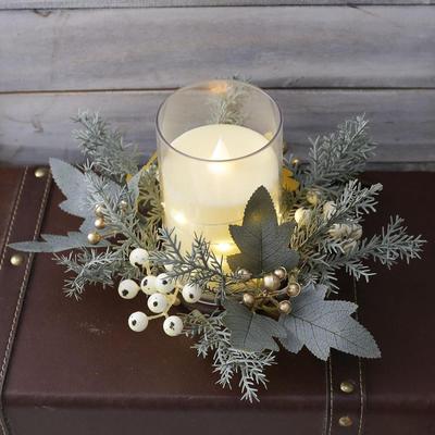 Kerzenring Kerzenständer Kerzenhalter Kranz Kranz,für Fenster