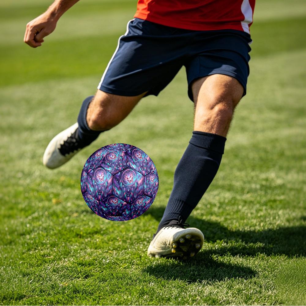 1pc Butterfly Dreamcatcher Size 5 Soccer Ball Professional Lightweight Durable Match Training Football Indoor &Outdoor Sports BallTraining Ball Y75