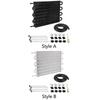 Metal Oil Cooling Kit Universal Transmission Cooler Accessory for Automotive Engine Protection
