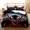 Venoms Set di biancheria da letto Copripiumino Set di letto Copripiumino Federa Trapunta King Queen Size Ragazzi Set di biancheria da letto per adulti