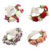 Floral Garland Crowns Hair Wreath Flower Headbands Bridal Flower Crowns Wedding