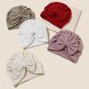 Four Seasons Newborn Bow & Headscarf Hat - Cute, Protective Baby Fontanelle Hat