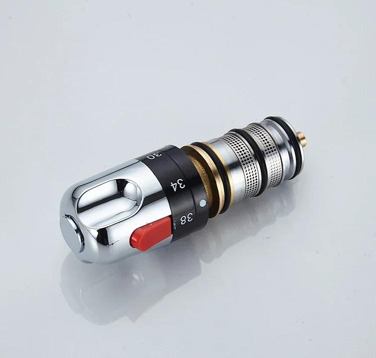 Латунный термостатический картридж для душа и ручка для смесительного клапана, смеситель для душа, смеситель для душа, картридж для смесительного клапана для душа ZM918