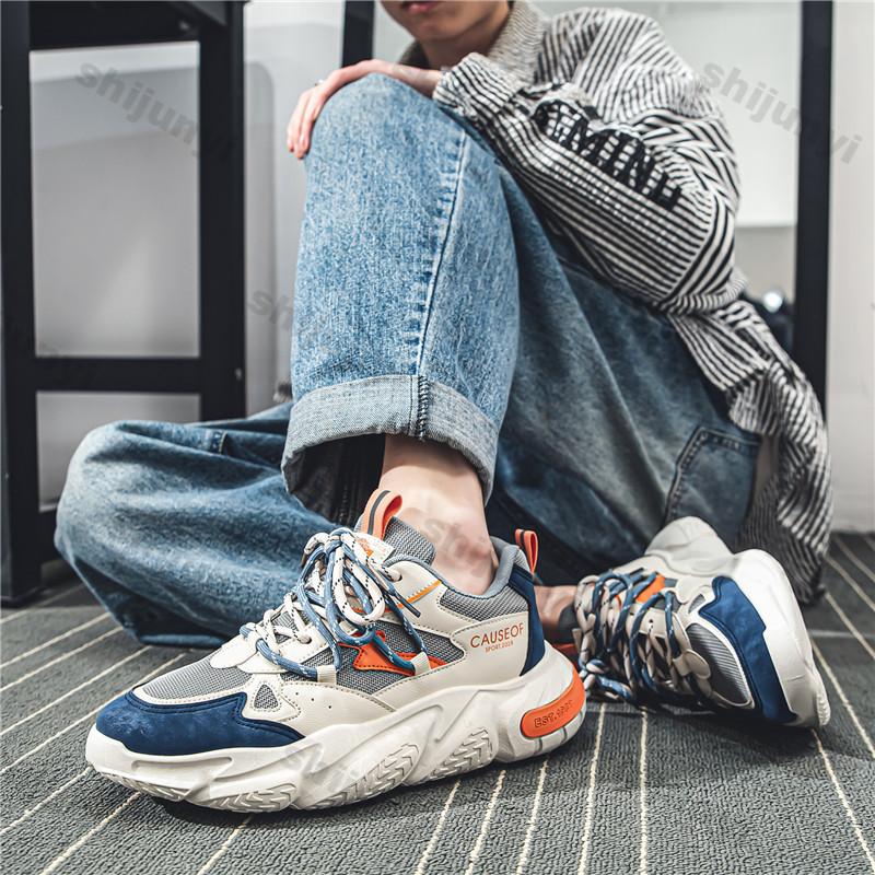 Fashion Men Casual Sneakers Lightweight Walking Shoes Fashion Outdoor Soft Male Leisure Running Shoes Breathable Men Sports Running Shoe