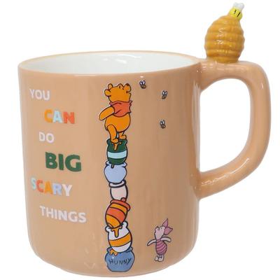 Sun Art Disney the Mug with Beehive SAN3973 "Winnie Pooh" Figure, Design, Approx. 260ml,