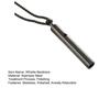 Mindful Breathing Whistle Necklace Stainless Steel Anxiety Reduction Necklace Stress And Panic Relief Necklace Adjustable Length Meditation Inner