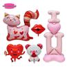 Valentine's Day and Proposal Scene Decor: English Confession Balloon Set