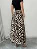 Europäischer und Amerikanischer Leopardenmuster Schwingrock - Lässig, Vielseitig, Frühling/Sommer Stil