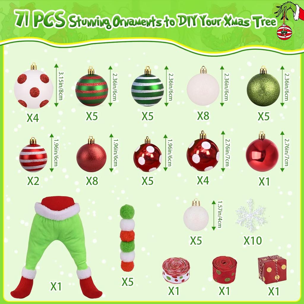 6FT Lime Green Artificial Christmas Tree with 200 LED Lights, Remote Control & Timer, Bendable Branches, Metal Base