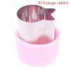 1Pc Various Shapes Vegetables Cutter Plastic Handle Portable Cook Tools Pink Stainless Steel Fruit Cutting Die Kitchen Gadgets