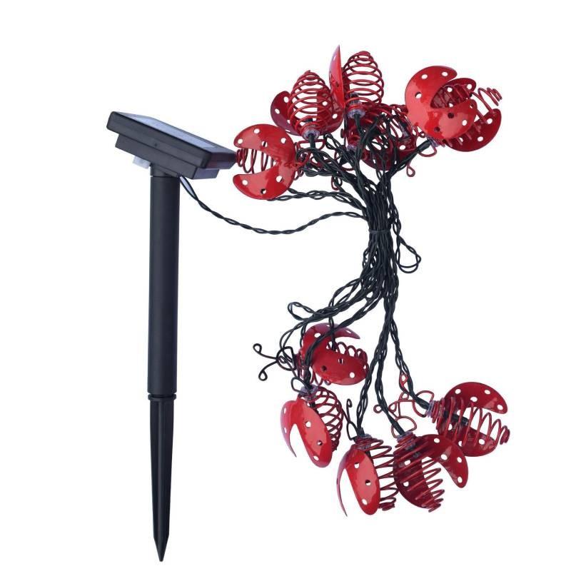 

Кемпинг Уличная Солнечная Гирлянда С Дизайном В Виде Украшения Божьей Коровки Для