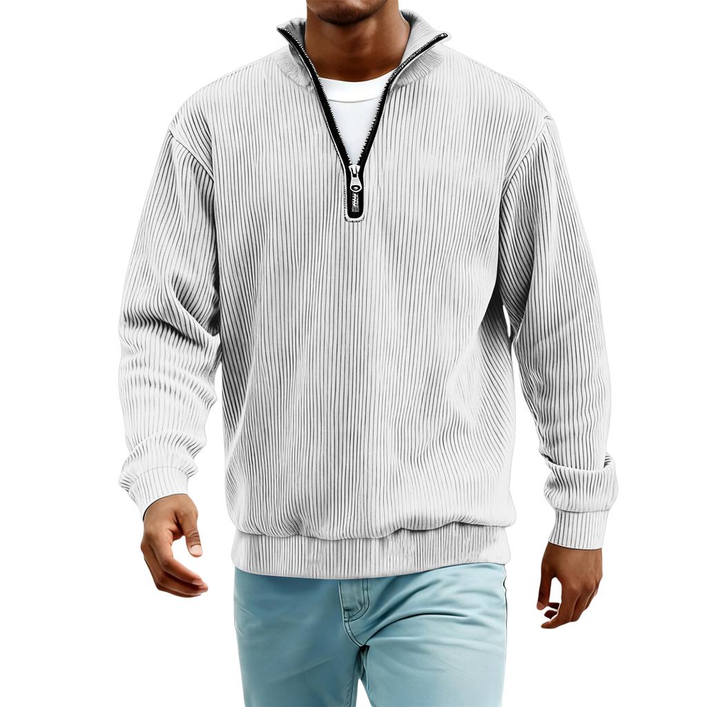 Herren 1/4-Zip Kapuzensweatshirt