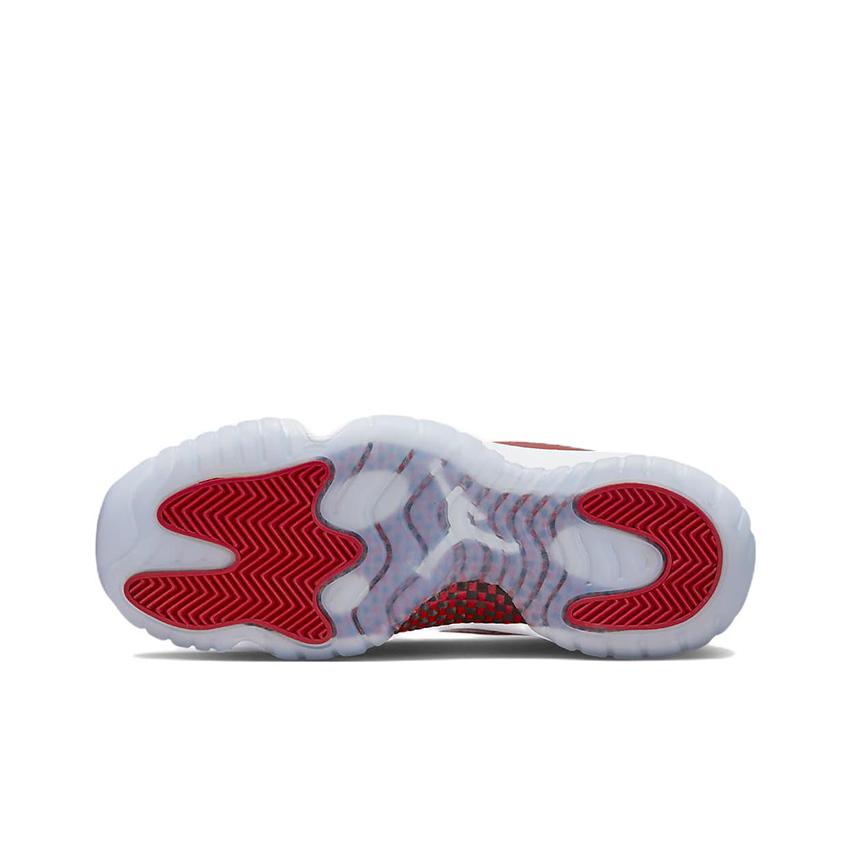 Air Jordan 11 Retro GS Cherry Dětské tenisky Bílá Černá Varsity-Red 378038-116