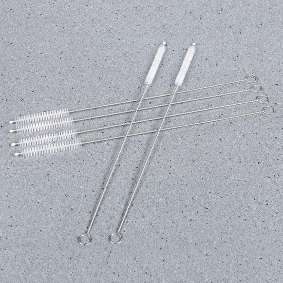 10Pcs Metal Straw Cleaning Brushes Drinking Pipe Glass Tube Milk Bottle Cleaner