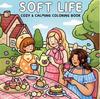 Children's Cartoon Coloring Book: Cute, Comfortable, Warm, Stress Relief, Simple Graffiti Drawing for Kids