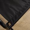 Outdoor Rocking Chair, Comfy Cushion, with Soft Thick Cushion,for Living Room, Bedroom, Reading Room, Black Frame with Navy blue Cushion