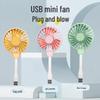 Cartoon USB Handheld Mini Fan: Portable Electric Fan for Kids, Students, and Gifts