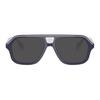 Burberry temples are engraved with the brand's logo Acetate Aviator Sunglasses Children's Blue