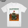 Camiseta de Algodón Unisex de Manga Corta con Cuello Redondo Mastodon