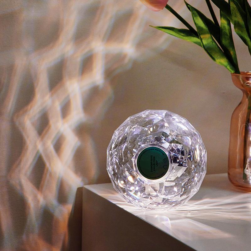 

Projection Ring Light Table Decor Ambient Lamp Valentine s Day Gift A
