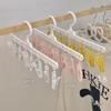 Multi-functional Hanger: Sock, Hat, and Baby Clothes Drying Clip for Dorms and Travel