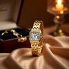 UTHAI W125 Новые Модные Повседневные Женские Часы Водонепроницаемые Квадратные Часы Ретро Классические Женские Часы Модные Кварцевые Часы