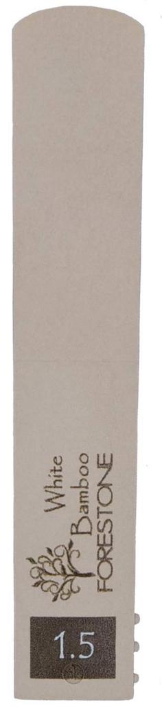 Forestone B Clarinet Reed, White Bamboo [Hardness: 1.5]