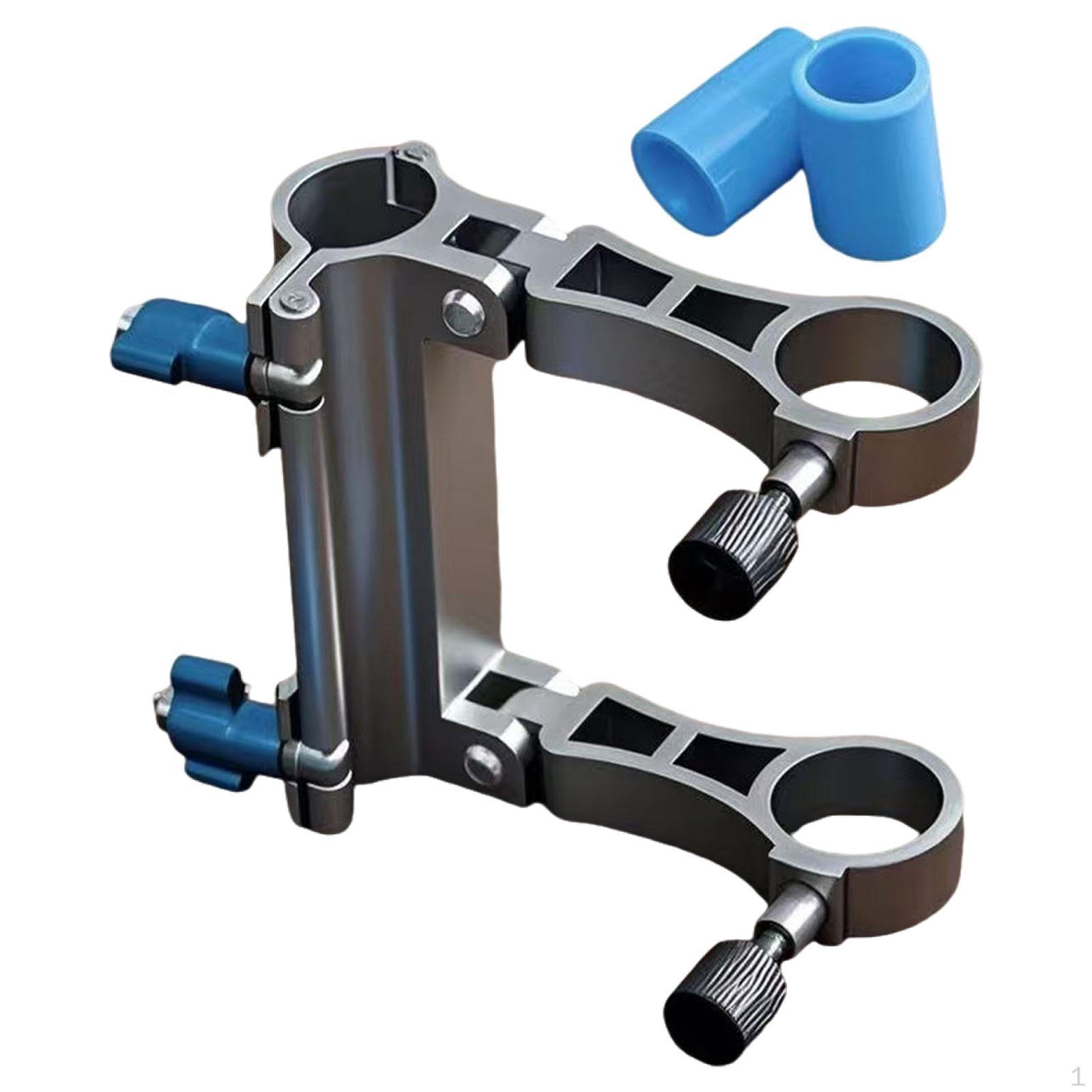 

Portable Folding Fishing Umbrella Stand Adjustable Clamp Bracket Aluminum Alloy