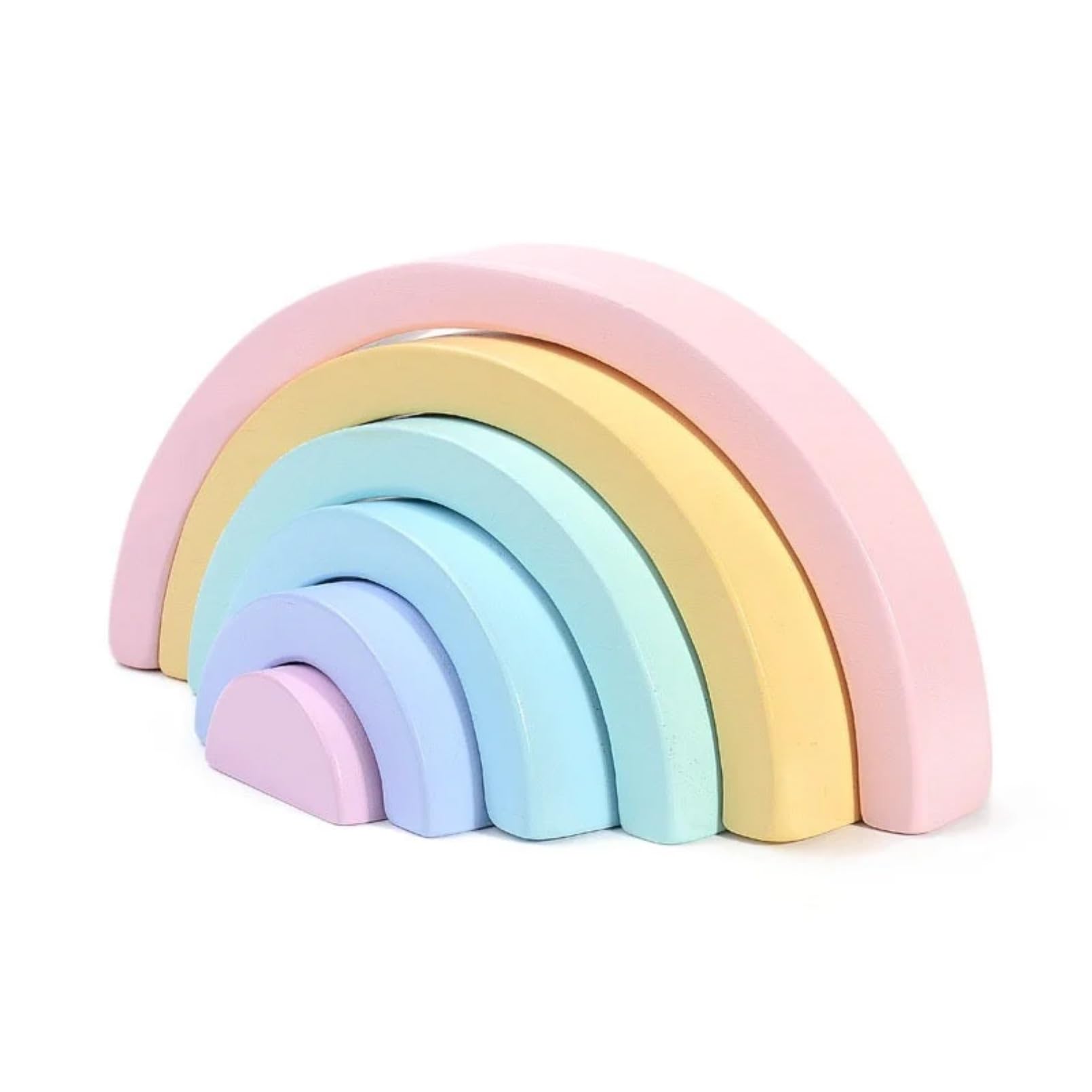 

Rainbow Building Pastel 6 Ages 6 and Macaron Colors [Chandini] Blocks, Colors, Pieces, Cute, Gift, Present, Up,