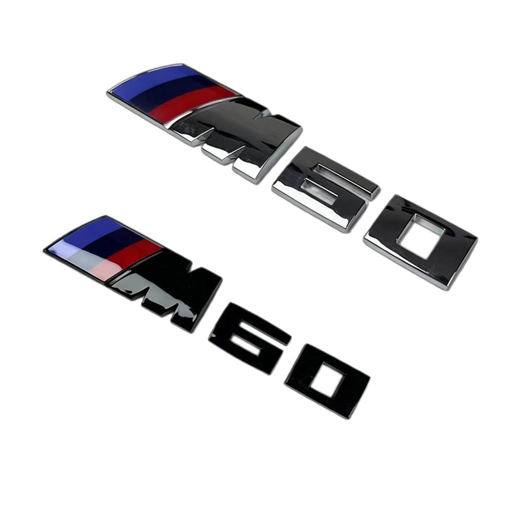 Rear Badge Emblem Letter Sticker For BMW iX3 I4 I7 M50 M60 M70L Car Rear Trunk Logo Decal Auto Exterior Styling Accessories X3 I