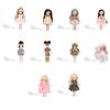 Simulation Ball-jointed Doll with Handbag Makeup Movable Joints Handmade Dolls Dress Up Toy Accessories Christmas Birthday