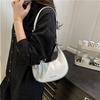 Fashion Popular Niche Casual Solid Color New Summer Fashion Versatile Simple Commuter Shoulder Armpit Bag Women