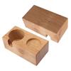 Wooden Coffee Protafilter Stand Holder Coffee Tamper Holder Stand Tamping Station